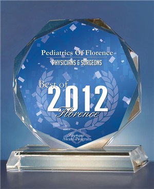 Pediatrics Of Florence Receives 2012 Best of Florence Award