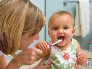 Brushing Baby Teeth