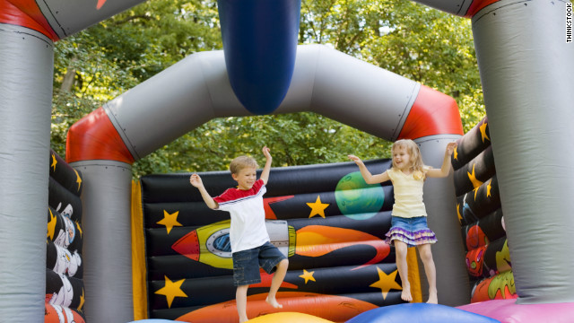 Summer Safety TIps: More Kids Hurt on Bouncy Castles Than Rides